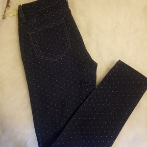 PAIGE polka dot jeans